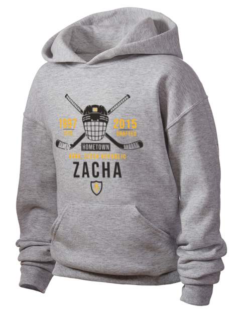 Classic Heritage Pavel Zacha Youth Hooded Sweatshirt | Swagsta