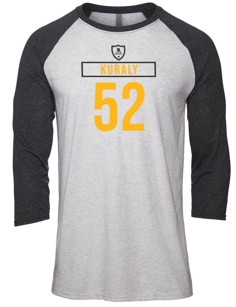Home Jersey Sean Kuraly Unisex Premium Three-Quarter Raglan T-Shirt | Swagsta