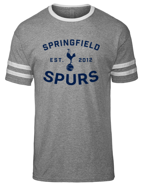 Fan Wear Springfield Spurs Men's Tri-Blend T-Shirt | Swagsta