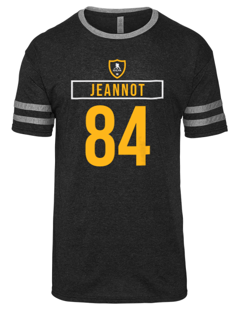 Away Jersey Tanner Jeannot Men's Tri-Blend T-Shirt | Swagsta