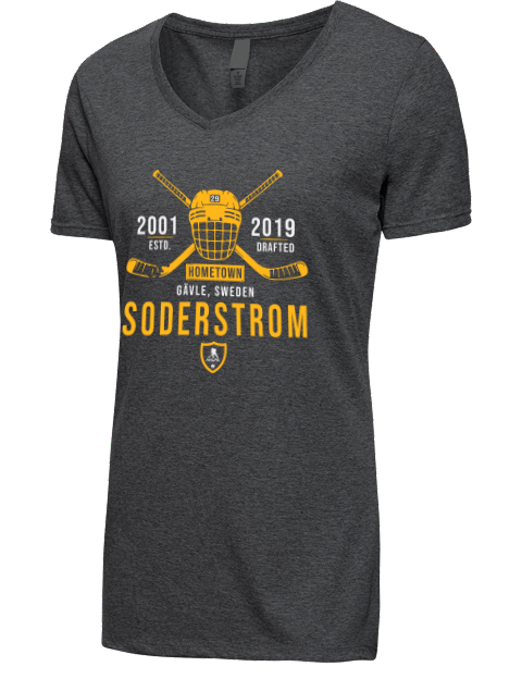 Heritage Victor Soderstrom Premium Ladies V-Neck T-Shirt | Swagsta