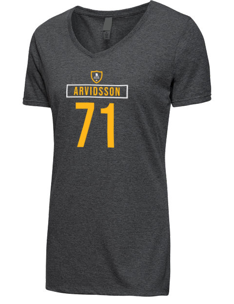 Away Jersey Viktor Arvidsson Premium Ladies V-Neck T-Shirt | Swagsta