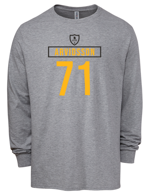 Home Jersey Viktor Arvidsson Men's Premium Blend Long Sleeve-T-Shirt | Swagsta