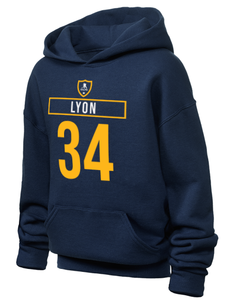 Away Jersey Alex Lyon Youth Hooded Sweatshirt | Swagsta
