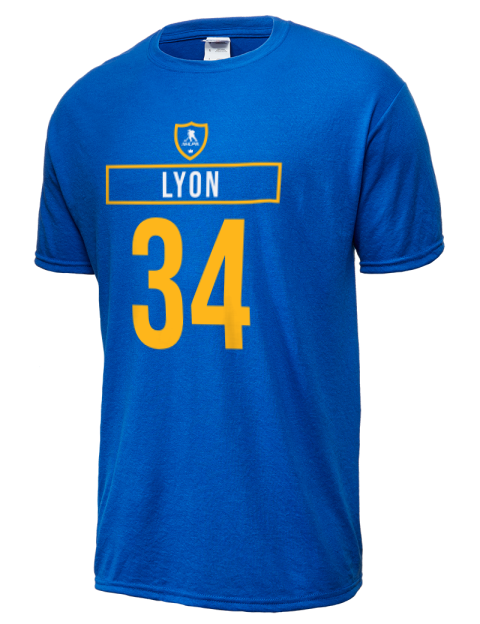 Away Jersey Alex Lyon Dri-Power Unisex T-Shirt | Swagsta