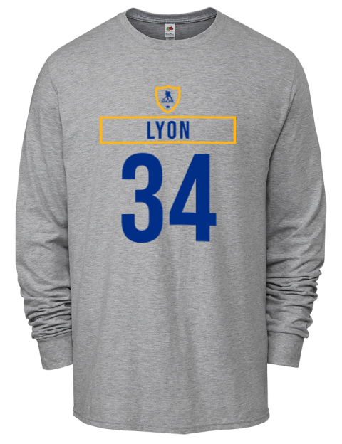 Home Jersey Alex Lyon Men's Long-Sleeve T-Shirt | Swagsta