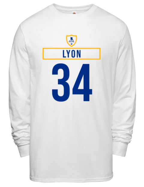Home Jersey Alex Lyon Men's Long-Sleeve T-Shirt | Swagsta