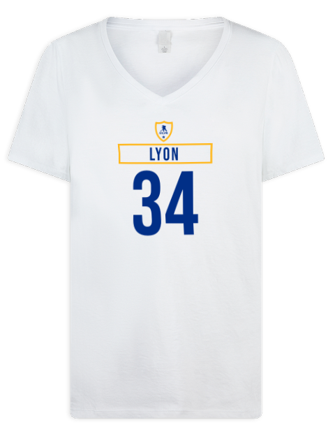 Home Jersey Alex Lyon Premium Ladies V-Neck T-Shirt | Swagsta