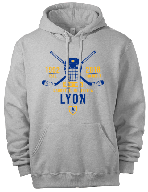 Classic Heritage Alex Lyon Eco Premium Unisex Hooded Sweatshirt | Swagsta