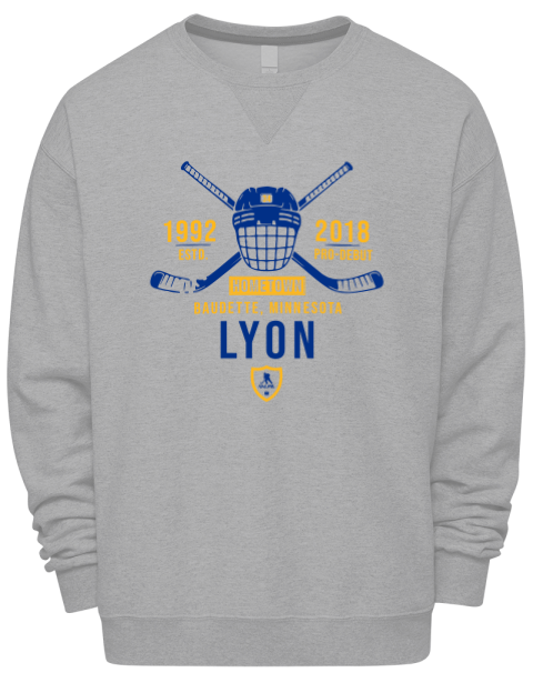 Classic Heritage Alex Lyon Premium Unisex Crewneck Sweatshirt | Swagsta