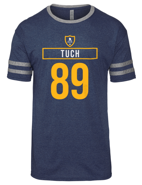 Away Jersey Alex Tuch Men's Tri-Blend T-Shirt | Swagsta