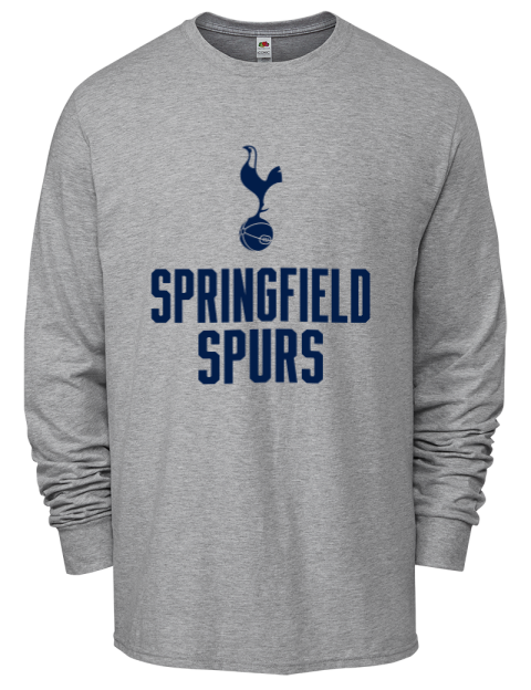 Stacked Springfield Spurs Men's Long-Sleeve T-Shirt | Swagsta