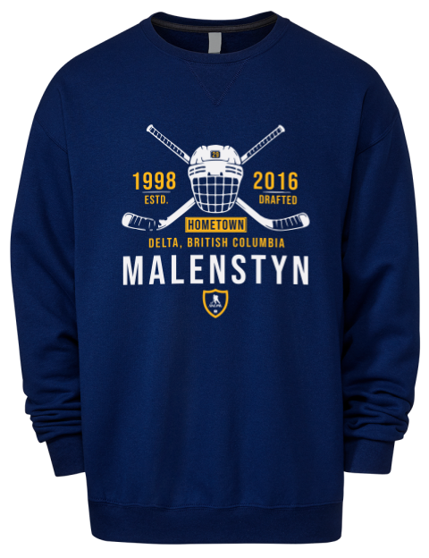 Heritage Beck Malenstyn Premium Unisex Crewneck Sweatshirt | Swagsta