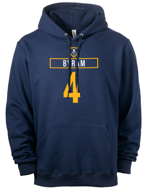 Away Jersey Bowen Byram Eco Premium Unisex Hooded Sweatshirt | Swagsta