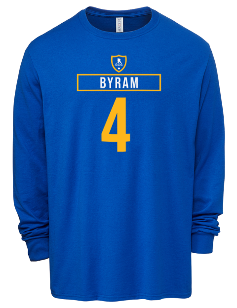 Away Jersey Bowen Byram Men's Premium Blend Long Sleeve-T-Shirt | Swagsta