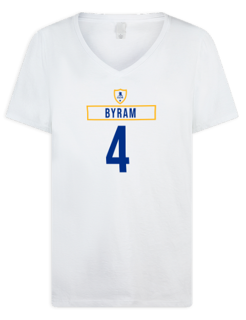 Home Jersey Bowen Byram Premium Ladies V-Neck T-Shirt | Swagsta