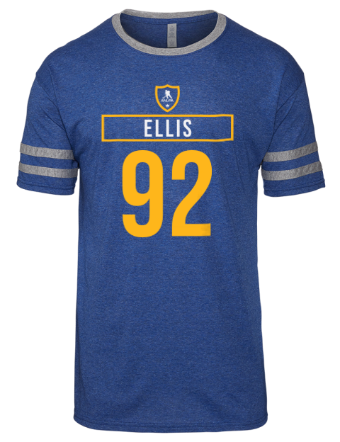 Away Jersey Colten Ellis Men's Tri-Blend T-Shirt | Swagsta