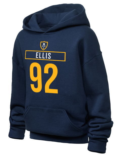Away Jersey Colten Ellis Youth Hooded Sweatshirt | Swagsta
