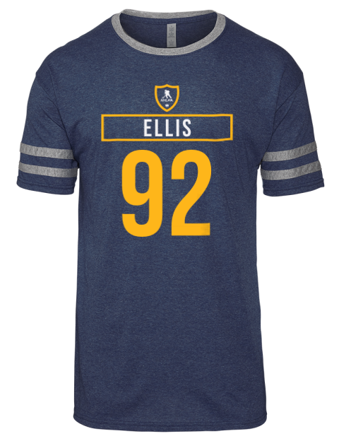 Away Jersey Colten Ellis Men's Tri-Blend T-Shirt | Swagsta