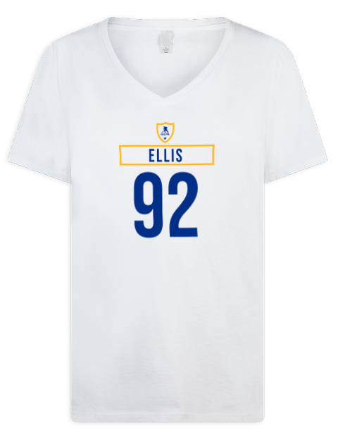 Home Jersey Colten Ellis Premium Ladies V-Neck T-Shirt | Swagsta