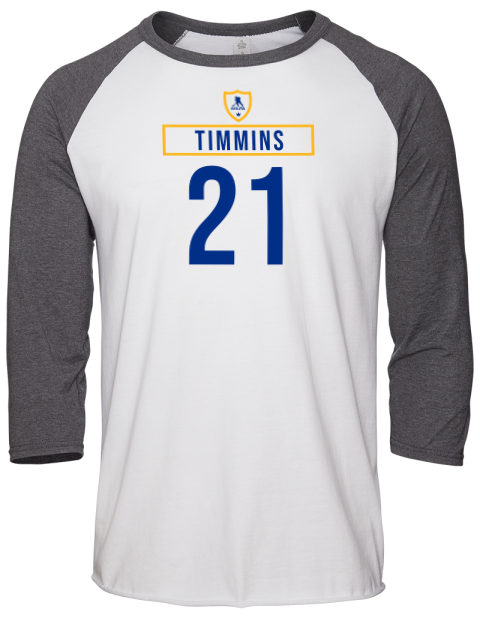 Home Jersey Conor Timmins Unisex Premium Three-Quarter Raglan T-Shirt | Swagsta