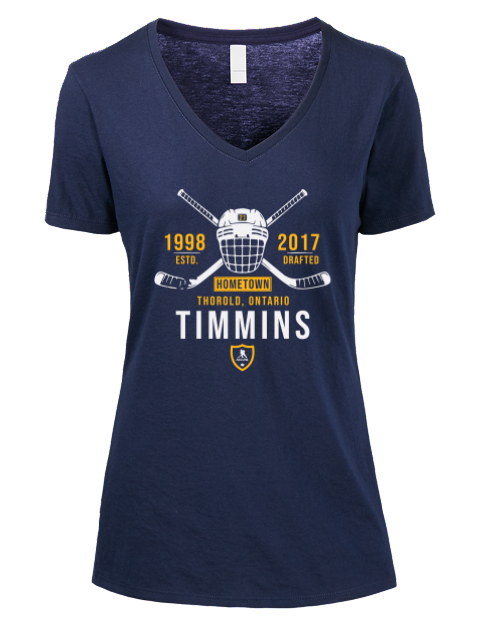 Heritage Conor Timmins Premium Ladies V-Neck T-Shirt | Swagsta