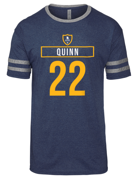 Away Jersey Jack Quinn Men's Tri-Blend T-Shirt | Swagsta