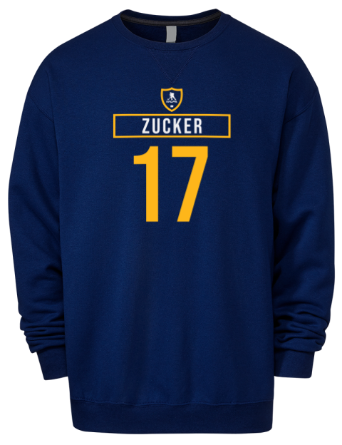 Away Jersey Jason Zucker Premium Unisex Crewneck Sweatshirt | Swagsta