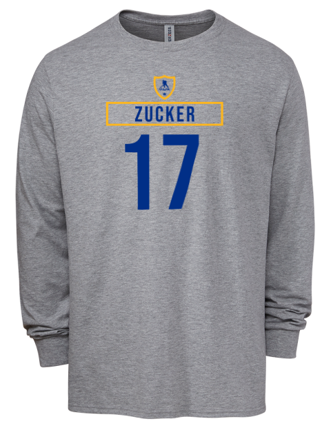 Home Jersey Jason Zucker Men's Premium Blend Long Sleeve-T-Shirt | Swagsta