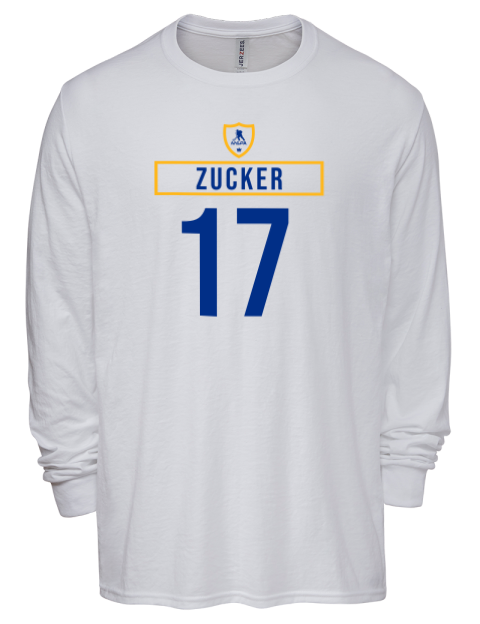 Home Jersey Jason Zucker Men's Premium Blend Long Sleeve-T-Shirt | Swagsta