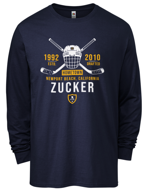 Heritage Jason Zucker Men's Long-Sleeve T-Shirt | Swagsta