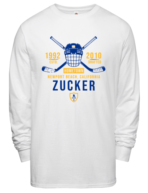 Classic Heritage Jason Zucker Men's Long-Sleeve T-Shirt | Swagsta