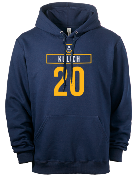Away Jersey Jiri Kulich Eco Premium Unisex Hooded Sweatshirt | Swagsta
