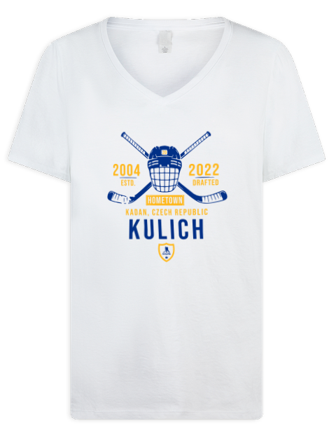 Heritage Jiri Kulich Premium Ladies V-Neck T-Shirt | Swagsta