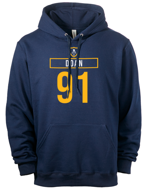 Away Jersey Josh Doan Eco Premium Unisex Hooded Sweatshirt | Swagsta