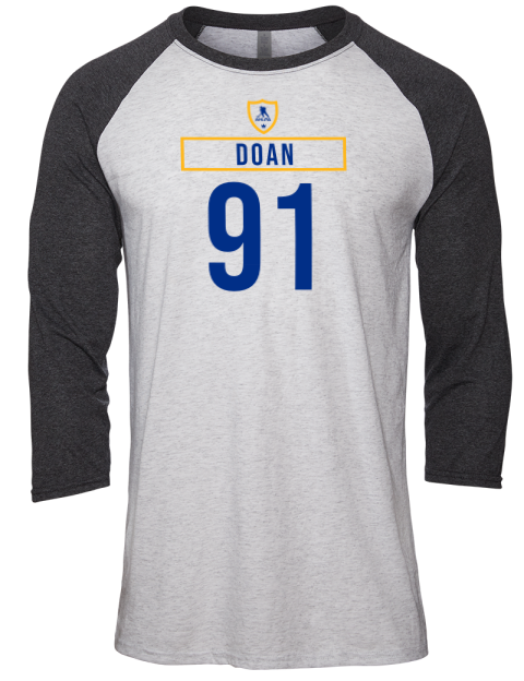 Home Jersey Josh Doan Unisex Premium Three-Quarter Raglan T-Shirt | Swagsta