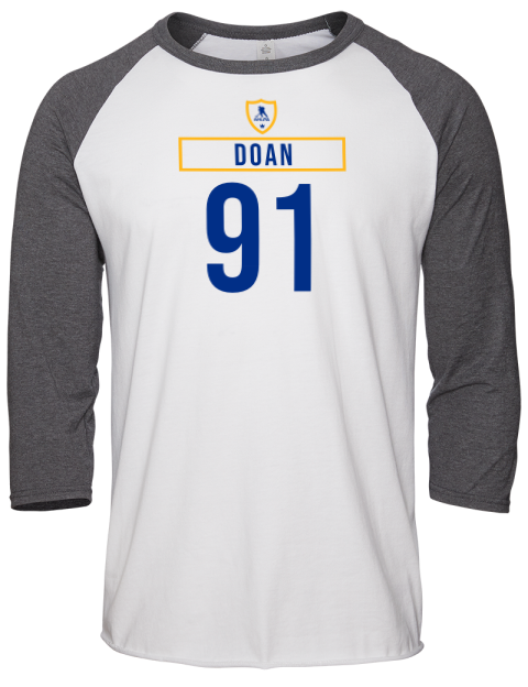 Home Jersey Josh Doan Unisex Premium Three-Quarter Raglan T-Shirt | Swagsta