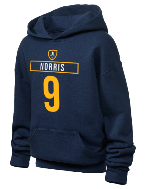 Away Jersey Joshua Norris Youth Hooded Sweatshirt | Swagsta