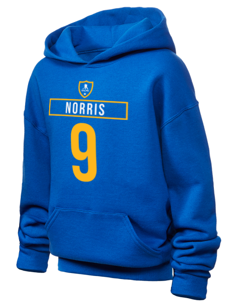 Away Jersey Joshua Norris Youth Hooded Sweatshirt | Swagsta