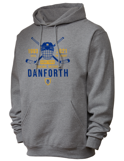 Classic Heritage Justin Danforth Unisex Hooded Sweatshirt | Swagsta