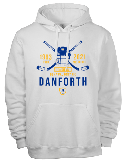 Classic Heritage Justin Danforth Eco Premium Unisex Hooded Sweatshirt | Swagsta