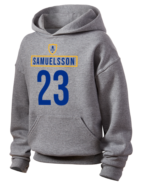 Home Jersey Mattias Samuelsson Youth Hooded Sweatshirt | Swagsta