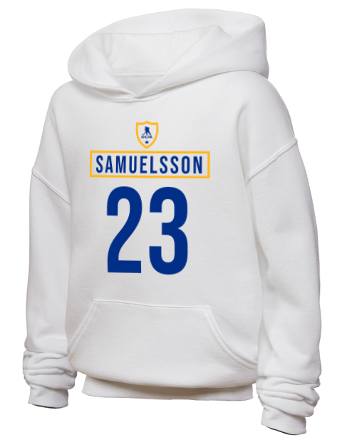 Home Jersey Mattias Samuelsson Youth Hooded Sweatshirt | Swagsta