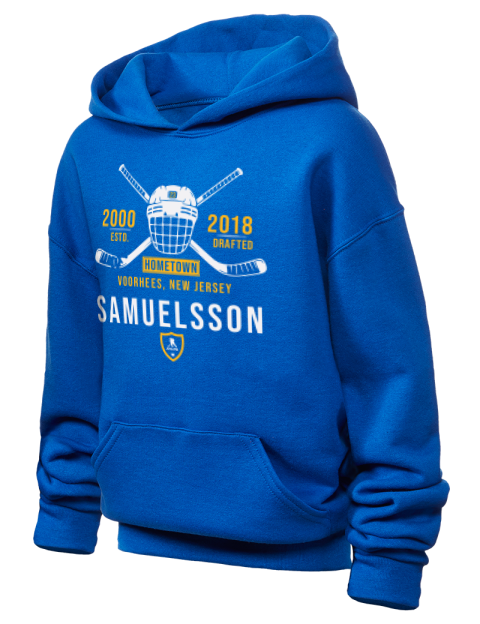Heritage Mattias Samuelsson Youth Hooded Sweatshirt | Swagsta
