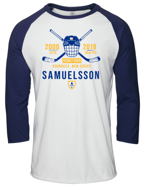 Classic Heritage Mattias Samuelsson Unisex Premium Three-Quarter Raglan T-Shirt | Swagsta