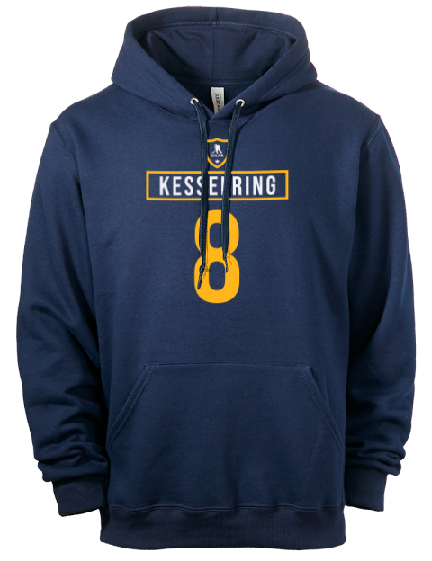 Away Jersey Michael Kesselring Eco Premium Unisex Hooded Sweatshirt | Swagsta