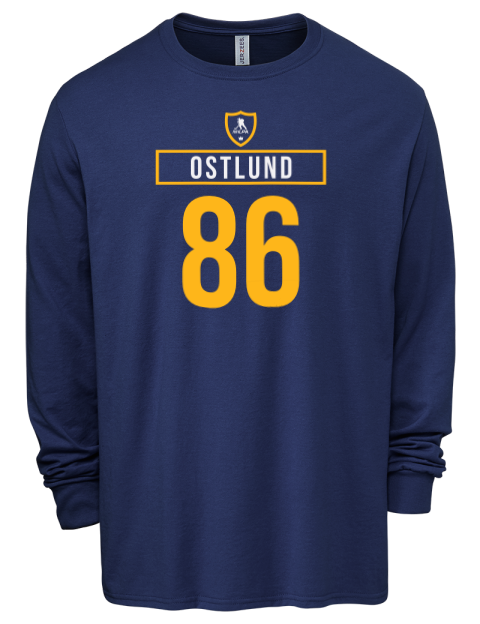 Away Jersey Noah Ostlund Men's Premium Blend Long Sleeve-T-Shirt | Swagsta