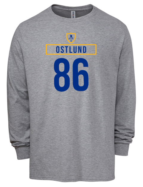 Home Jersey Noah Ostlund Men's Premium Blend Long Sleeve-T-Shirt | Swagsta