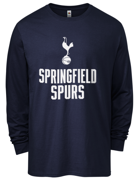 Full Stack Springfield Spurs Men's Long-Sleeve T-Shirt | Swagsta