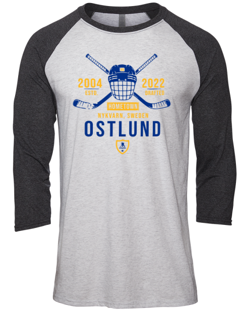 Classic Heritage Noah Ostlund Unisex Premium Three-Quarter Raglan T-Shirt | Swagsta